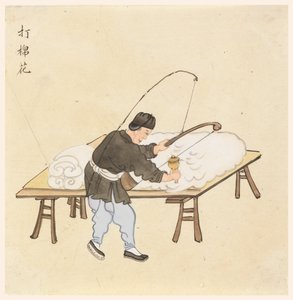 Baumwolle schlagen von Unknown artist