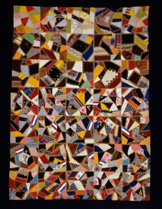 Bettdecke (Crazy Quilt)