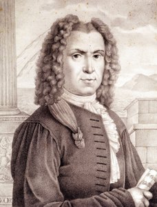 Benedetto Marcello (1686-1739) italienischer Komponist von Unknown artist