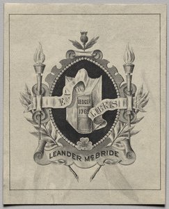 Exlibris: Leander McBride