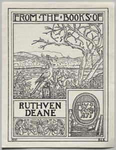 Exlibris: Ruthven Deane von Unknown artist