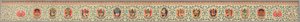 Brocade-Streifen, bekannt als "Kaiserlicher Tribut-Brocade" von Unknown artist