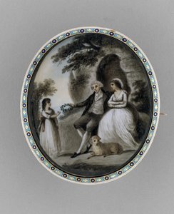Brosche, ca. 1800 von Unknown artist