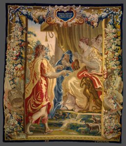 Caesar schickt einen Boten zu Cleopatra aus Die Geschichte von Caesar und Cleopatra