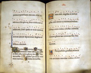 Kanon „SANCTUS“ des Missale von Visconti