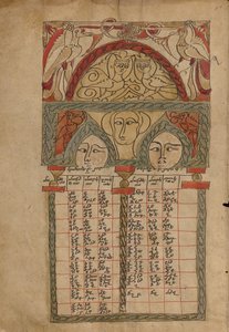 Kanontafel-Seite