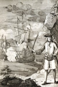 Captain Henry Avery nimmt eines der Schiffe des Großen Moguls