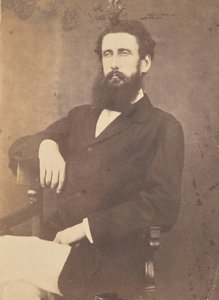 Kapitän Thompson. Kommissar von Sitapur in Oudh 1870 von Unknown artist