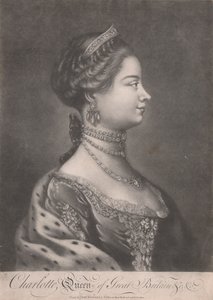 Charlotte, Königin von Großbritannien von Unknown artist