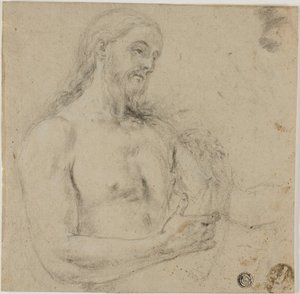 Christus (Oberkörper) von Unknown artist