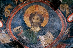 Christus Pantokrator - Anonym - 13. Jahrhundert - Fresko - Boyana Kirche, Sofia, Bulgarien