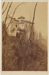 Nahansicht der Alhambra, Granada, Spanien