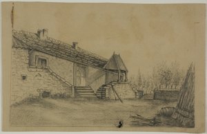 Geschlossenes Bauernhaus