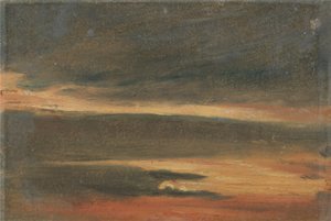 Wolken bei Sonnenuntergang