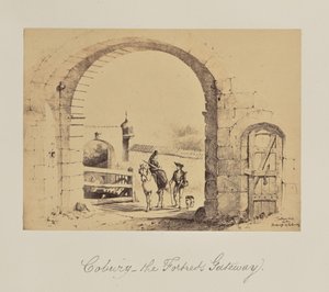 Coburg - das Festungstor von Unknown artist