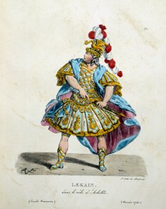 Kostüm von Lekain (Henri Louis Cain) in der Rolle des Achilles, 1740