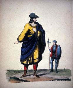 Kostüm des Grafen di Luna für die Oper „Il Trovatore“ von Giuseppe Verdi von Unknown artist