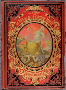 Umschlag des Buches „La Bouille de la comtesse Berthe“ von Alexandre Dumas, Hetzel Sammlung.