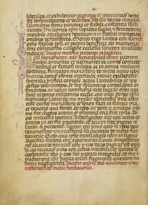 Geschmückte Initiale A