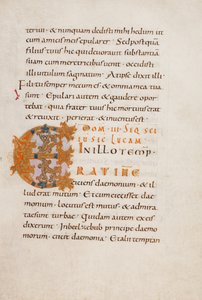 Geschmückte Initiale E