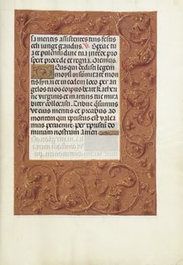 Geschmückte Textseite