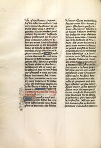 Dekorierte Textseite von Unknown artist