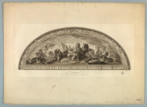 Dekorationen von Lebrun und Mignard im Schloss von Versailles