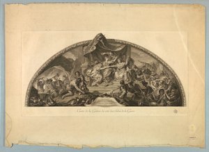 Dekorationen von Lebrun und Mignard im Schloss von Versailles von Unknown artist