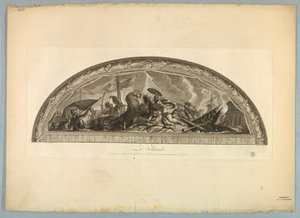 Dekorationen von Lebrun und Mignard im Schloss Versailles von Unknown artist