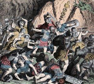 Niederlage der Fabier - Zweiter Punischer Krieg