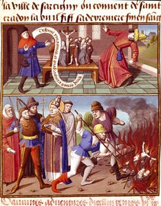 Zerstörung heiliger Objekte und Eingreifen von Papst Gregor I. dem Großen