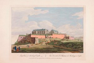 Ostansicht von Stirling Castle, Schottland