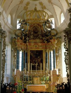 Ebersmunster (Elsass) - Altar.