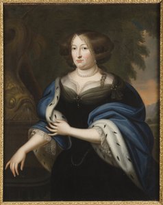 Porträt von Markgräfin Hedwig Sophie von Brandenburg von Unknown artist