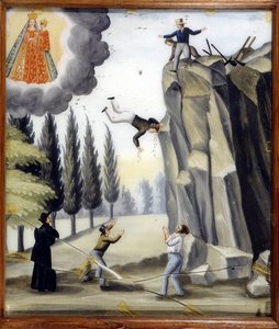 Felssturz - Ex-Voto der Notre Dame de Laghet