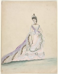 Modestudie (entworfen für Worth)