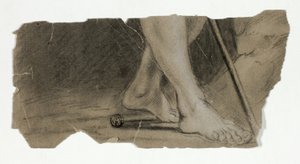 Füße von Johannes dem Täufer (Fragment) von Unknown artist