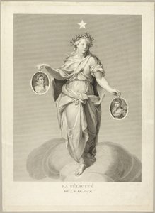 Glückseligkeit Frankreichs von Unknown artist