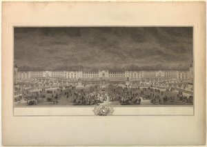 Fest zu Ehren von Ludwig XV. von Frankreich