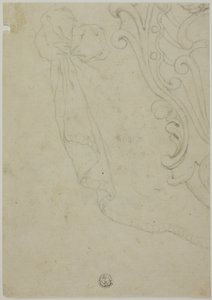 Fragment eines Rollornaments