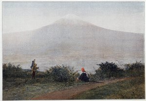 Fujiama, Vulkan von Japan