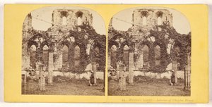 Furness Abbey - Innenraum des Kapitelsaals von Unknown artist