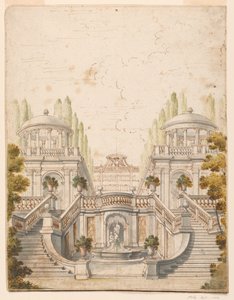 Garten und Villa