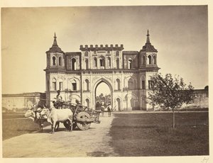Tor zum Moti Mahal, Lucknow von Unknown artist