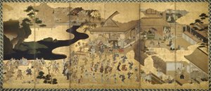 Genreszenen (Fūzoku byōbu)