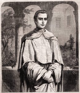 Henri Lacordaire, französischer Priester und Dominikaner (1802-1861) von Unknown artist