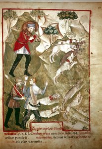 Jagd (Miniatur, 14. Jahrhundert)