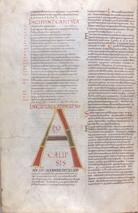 Incipit des Buches der Offenbarung von Unknown artist