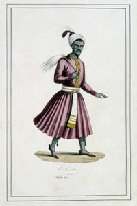 Indien: Diener von Kalkutta - in "Die verschiedenen Völker der Erde" von Pater Paul Jonhanneaud, Librairie des Bons livres
