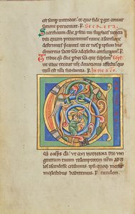 Bewohnte Initiale C